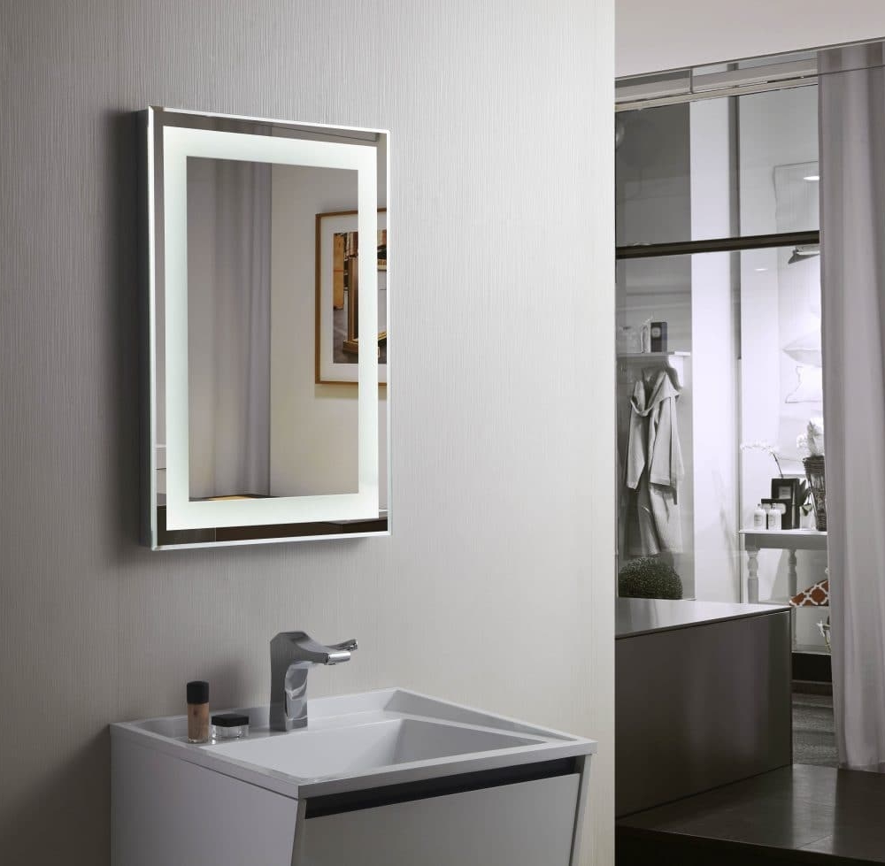 Aquamoon MM2268G W 39.5″ x H 27.5″ Bathroom Led Mirror 